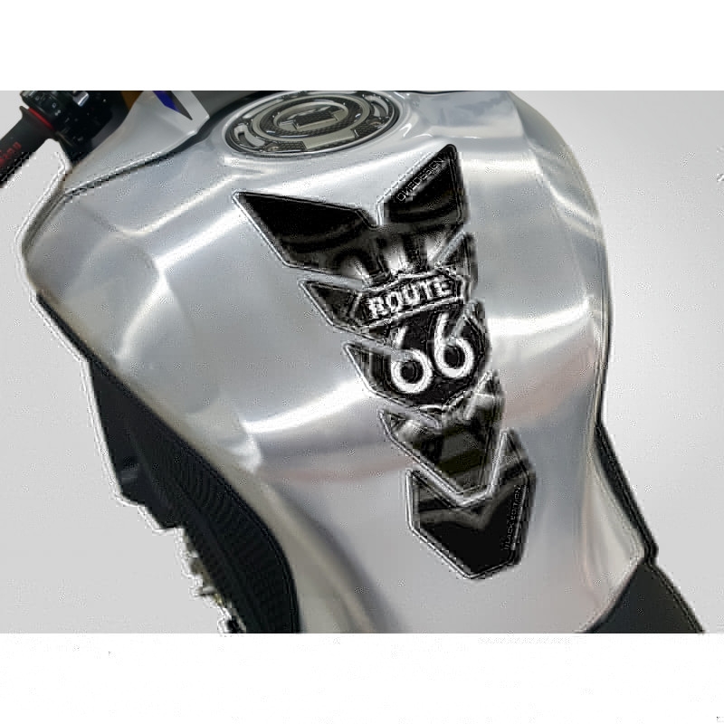 Polep palivové nádrže Print Black edition - Route 66