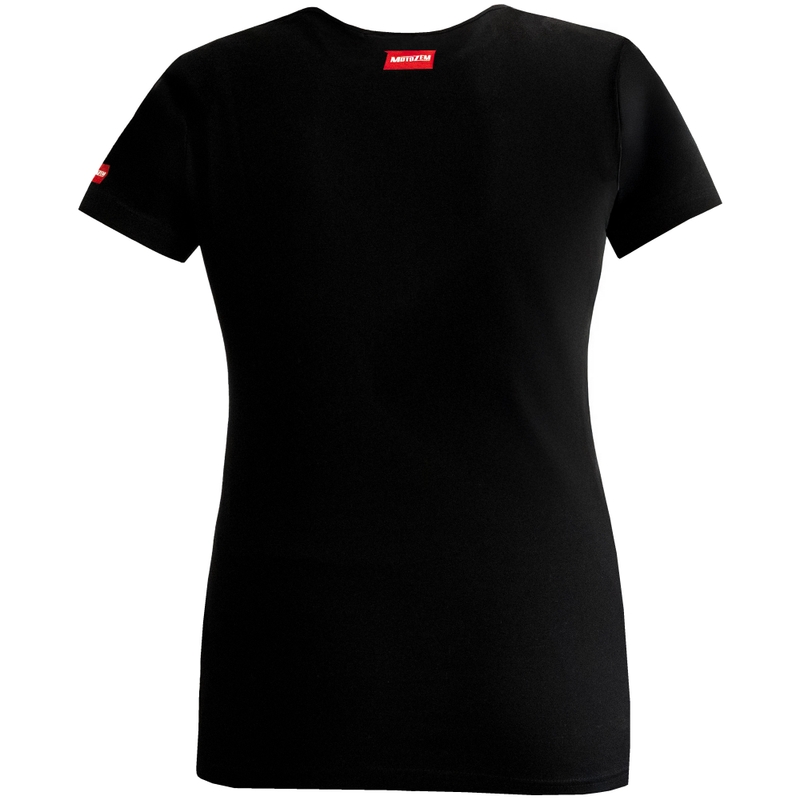 Dámské tričko MotoZem Girl černé