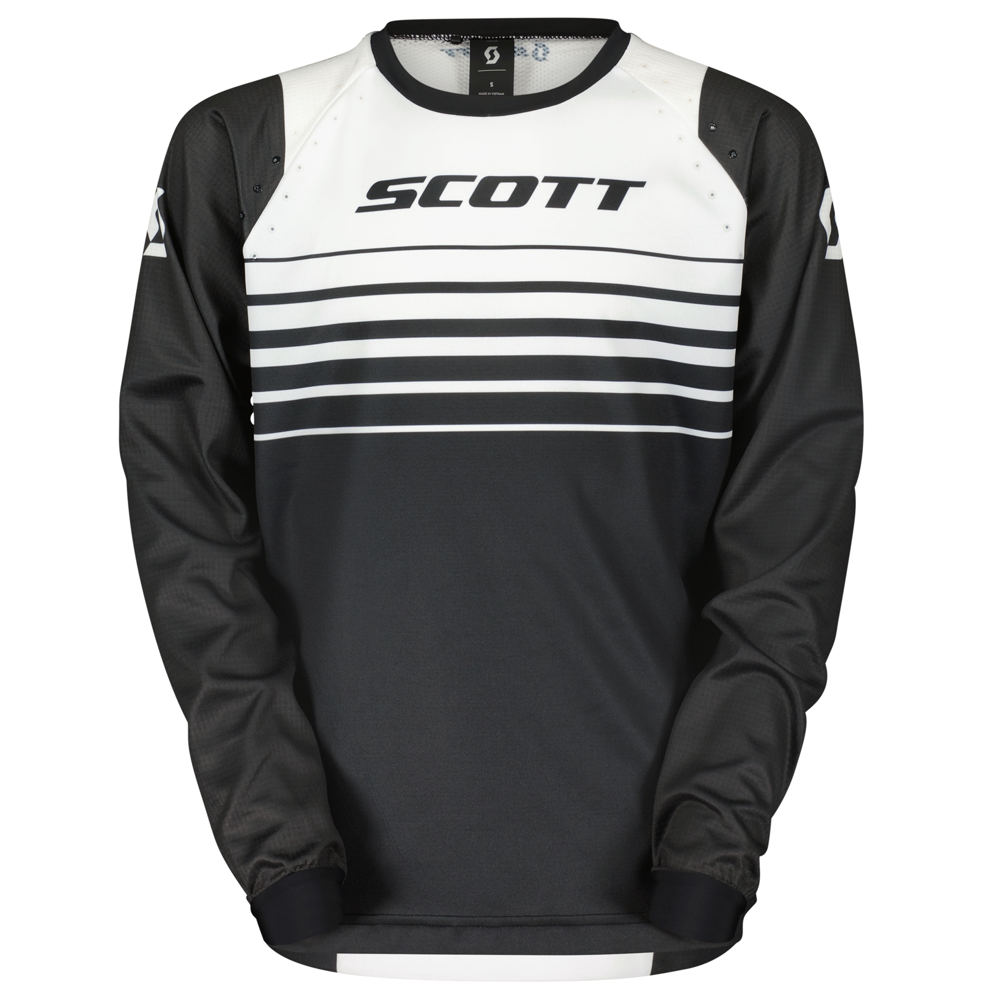 Dětský motokrosový dres SCOTT EVO Swap černo-bílý Velikost: L