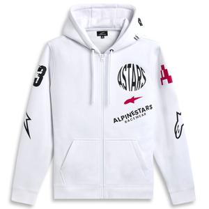 Mikina Alpinestars Varigate Hoodie bílá