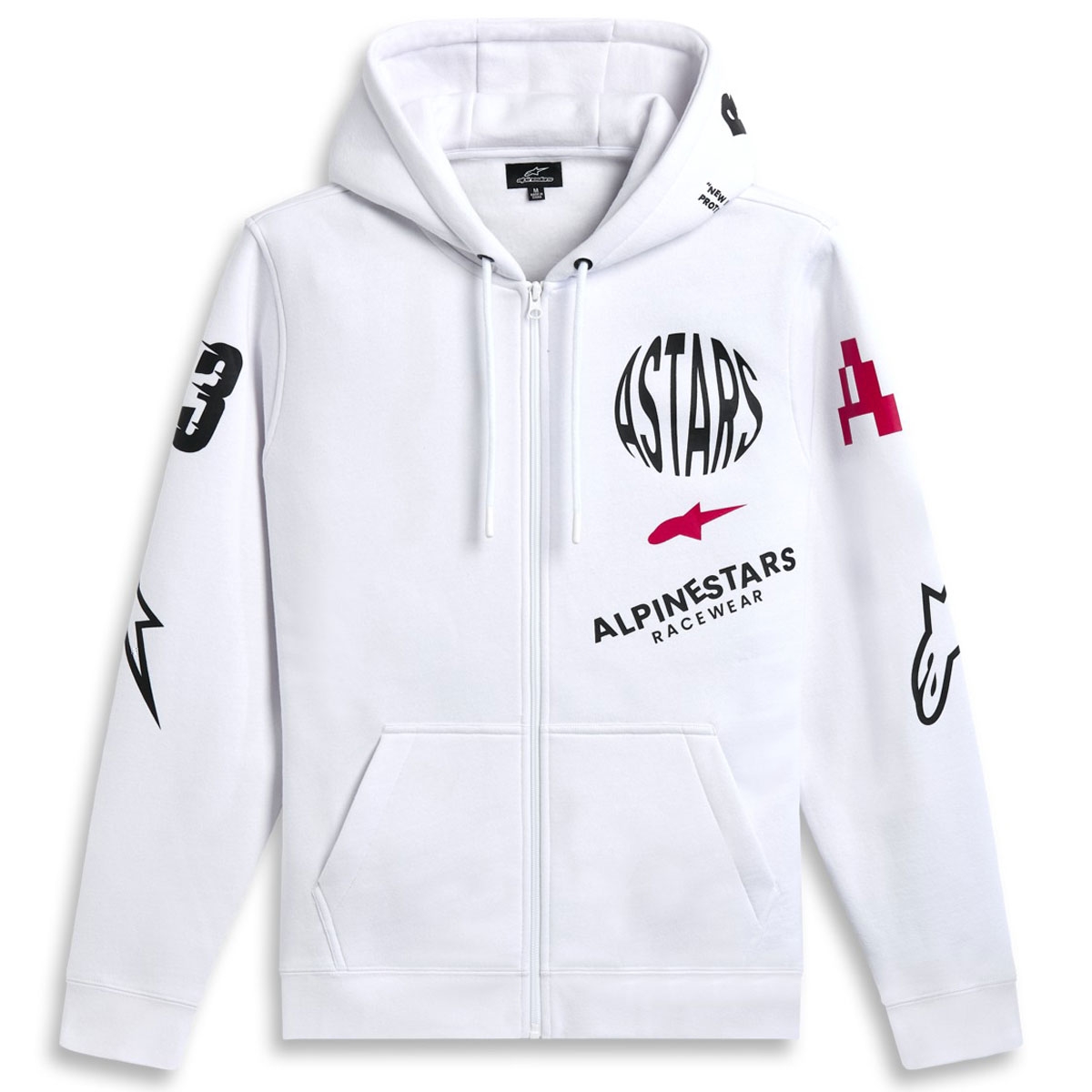 Mikina Alpinestars Varigate Hoodie bílá Velikost: S