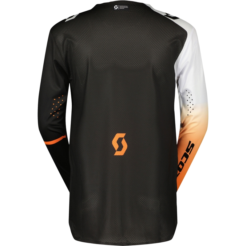 Motokrosový dres SCOTT Podium Pro černo-oranžový