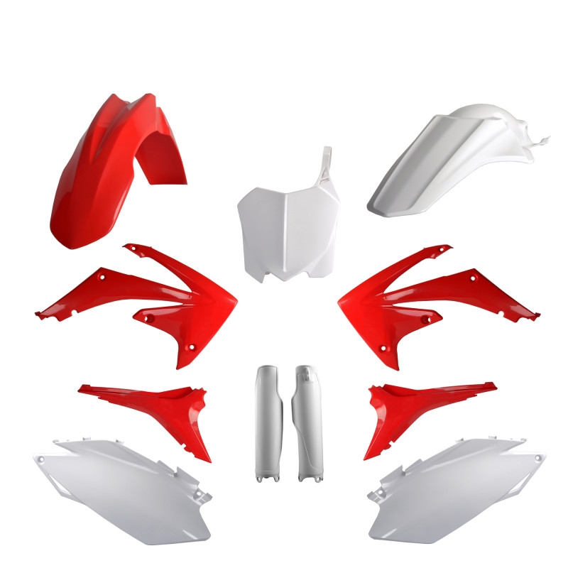 Sada plastů POLISPORT OEM barva pro HONDA CRF 450 R 2011-2012, HONDA CRF 250 R 2011-2013