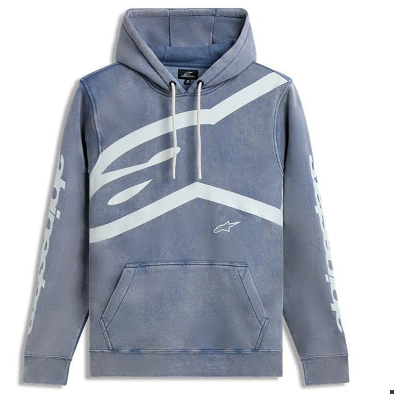 Mikina Alpinestars Unbound Hoodie břidlicově modrá Velikost: M