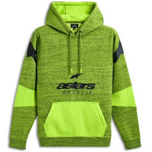 Mikina Alpinestars Perpetuate Hoodie limetkově zelená