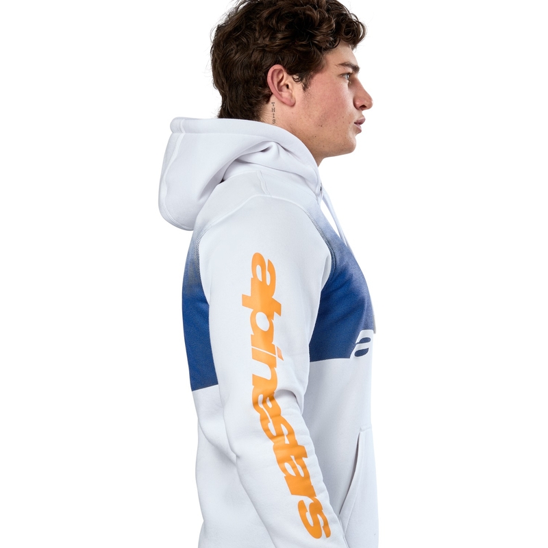 Mikina Alpinestars Specter Hoodie bílá