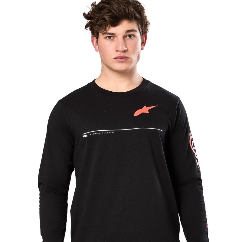 Tričko s dlouhým rukávem Alpinestars Committed CSF černé