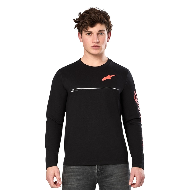 Tričko s dlouhým rukávem Alpinestars Committed CSF černé