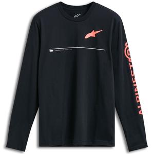 Tričko s dlouhým rukávem Alpinestars Committed CSF černé