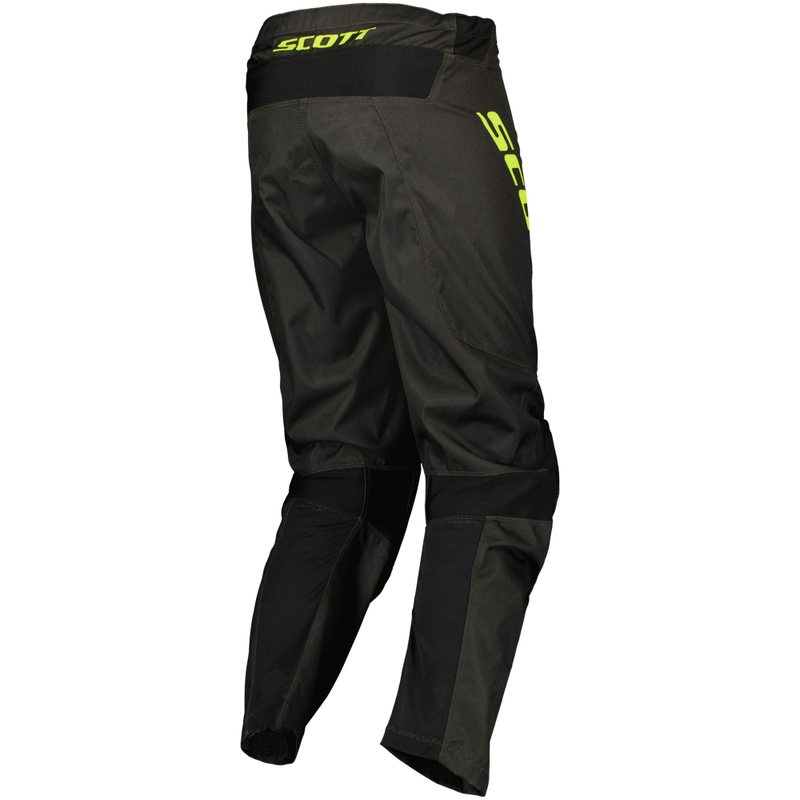 Motokrosové kalhoty SCOTT Compete černo-fluo žluté
