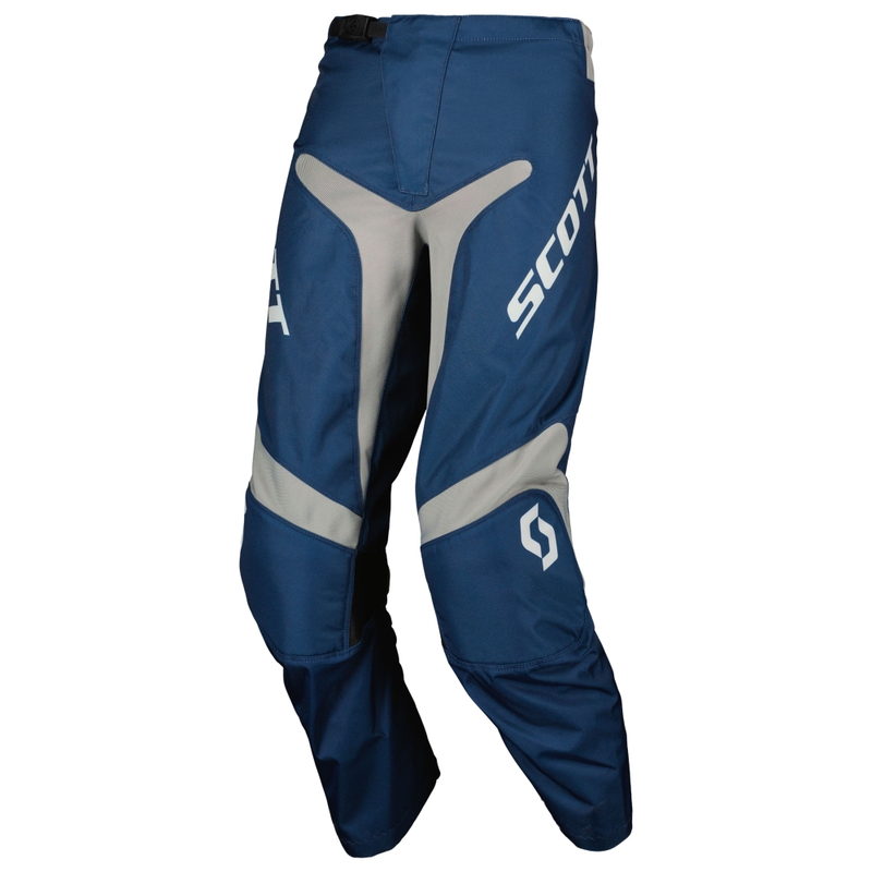 Motokrosové kalhoty SCOTT Compete modro-šedé