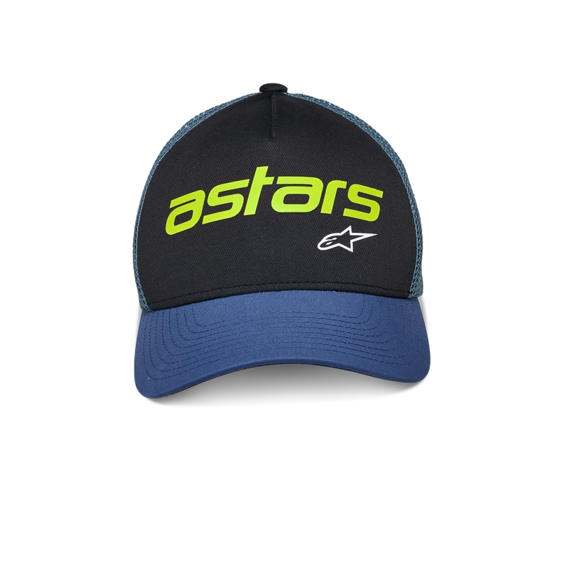 Kšiltovka Alpinestars Vital Trucker černo-modro-zelená
