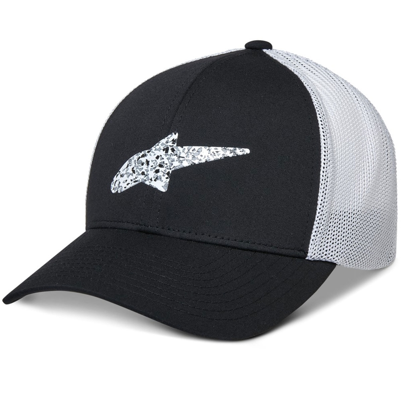 Kšiltovka Alpinestars Terolithic Trucker černo-bílá