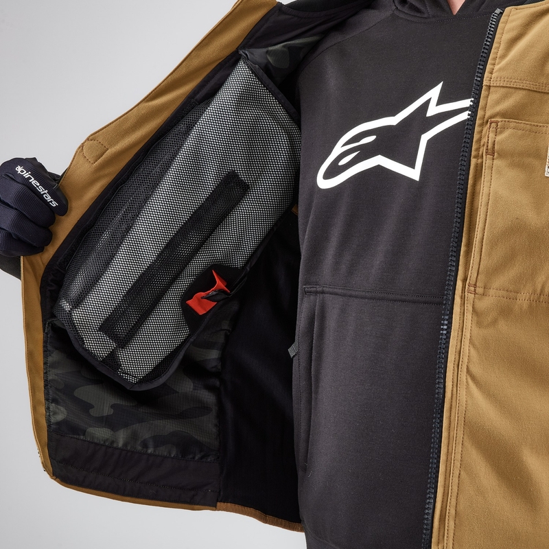 Airbagová vesta Alpinestars Tech-Air®3 V2 Canvas system černá