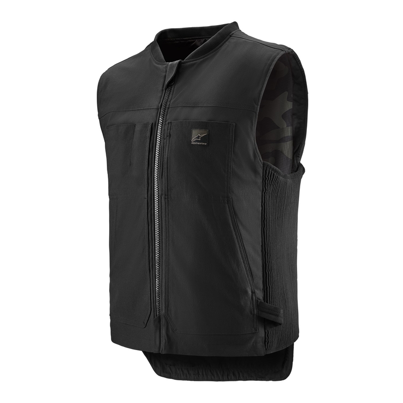 Airbagová vesta Alpinestars Tech-Air®3 V2 Canvas system černá