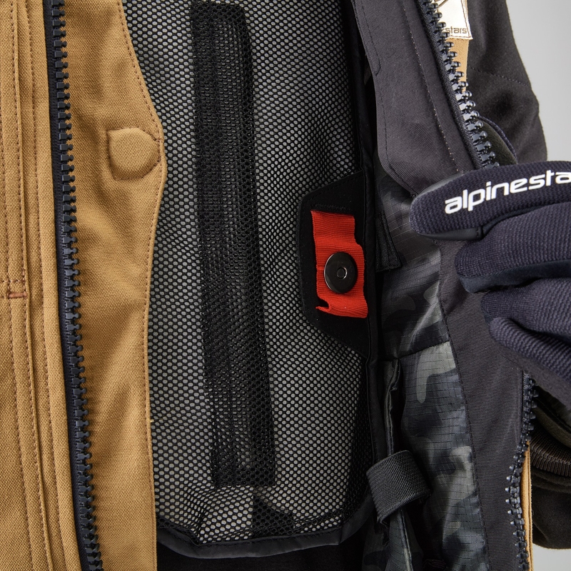 Airbagová vesta Alpinestars Tech-Air®3 V2 Canvas system černá