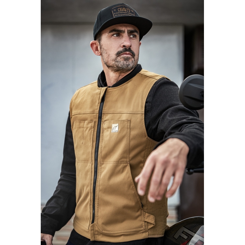 Airbagová vesta Alpinestars Tech-Air®3 V2 Canvas system černá