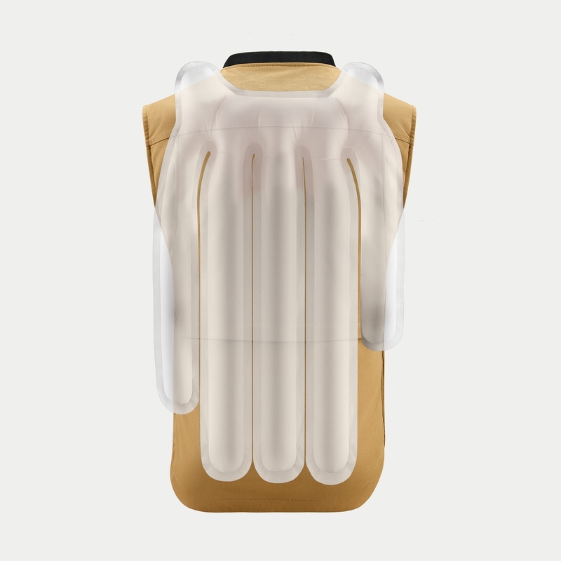 Airbagová vesta Alpinestars Tech-Air®3 V2 Canvas system béžová