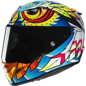 Integrální helma na motorku HJC RPHA 12 Spasso MC3H modro-žluto-červená