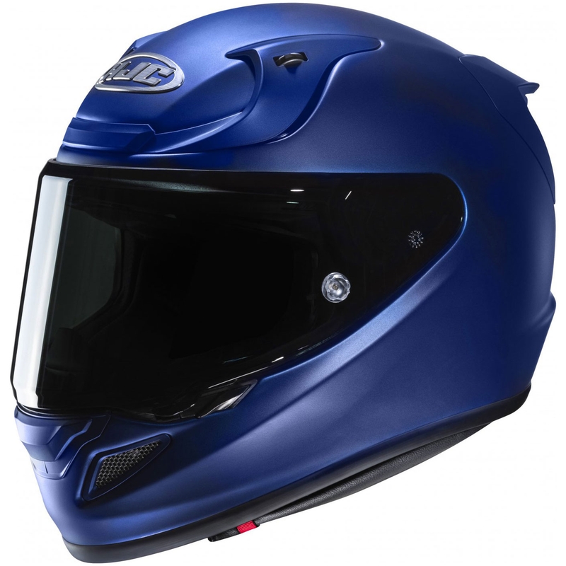 Integrální helma na motorku HJC RPHA 12 Solid semi flat metalická modrá