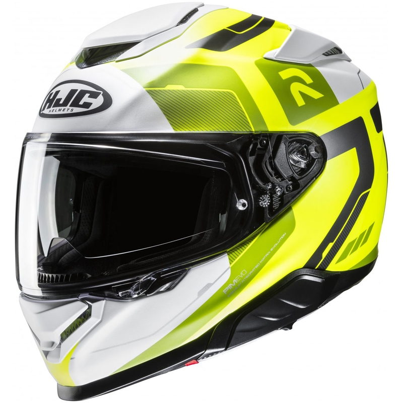 Integrální helma na motorku HJC RPHA 71 Cozad MC3HSF šedo-černo-fluo žlutá