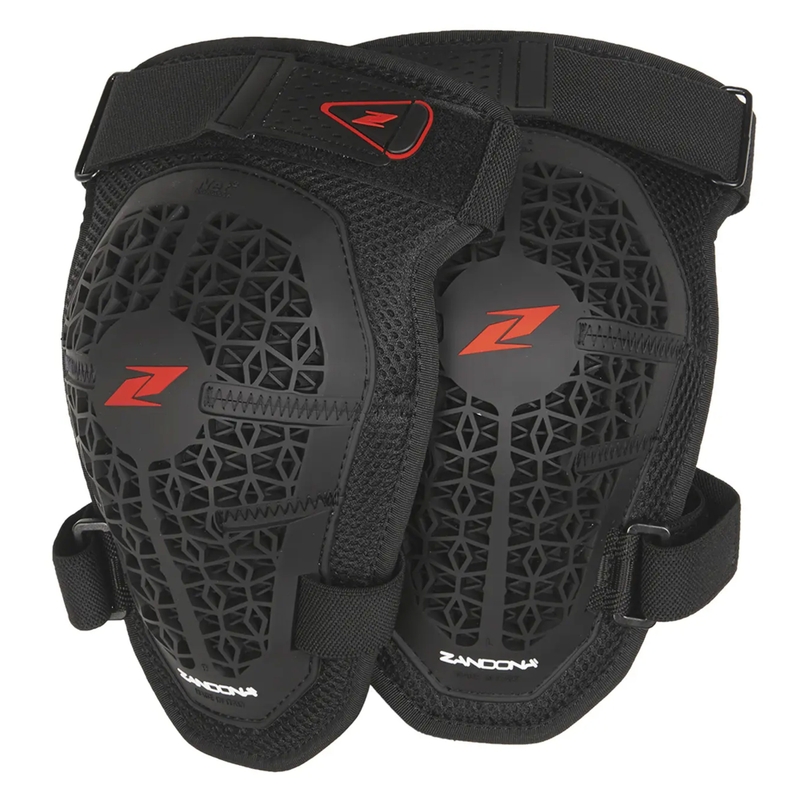 Kolenní chrániče na motorku Zandona Netcube Kneeguard černé
