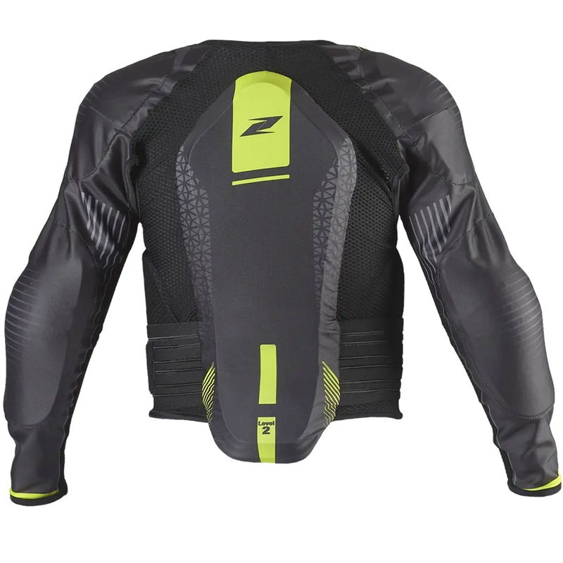 Dětský chránič těla Zandona Netcube Jacket X8 černo-fluo žlutý 136 - 150 cm