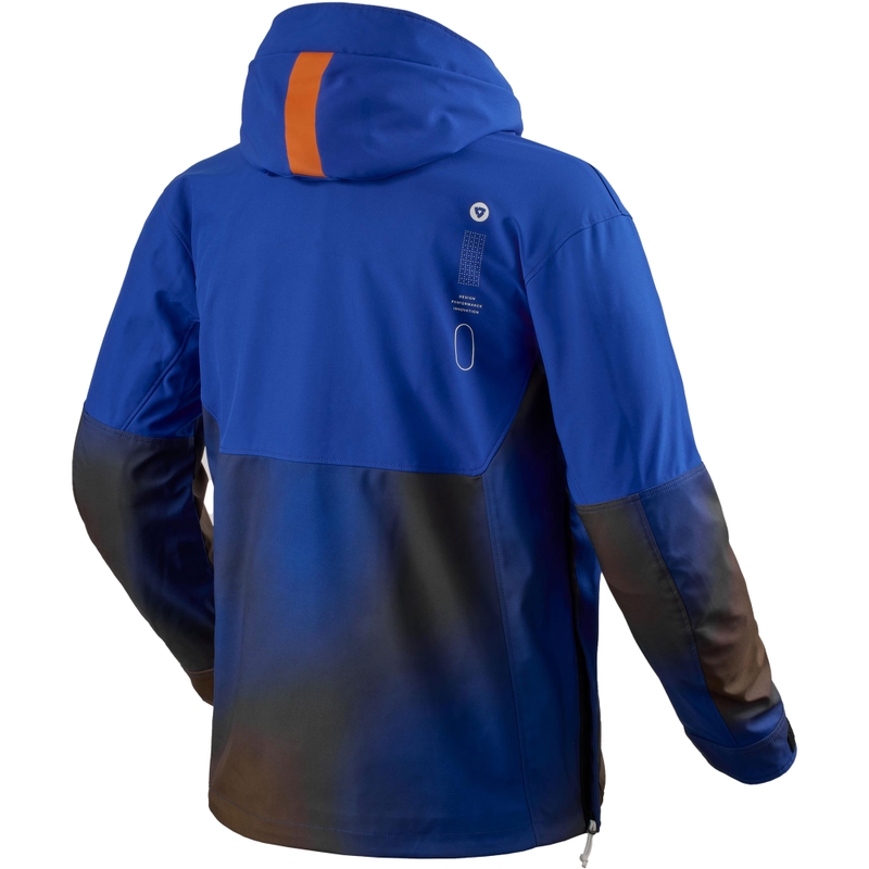 Bunda na motorku Revit Smock Photon camo-modrá