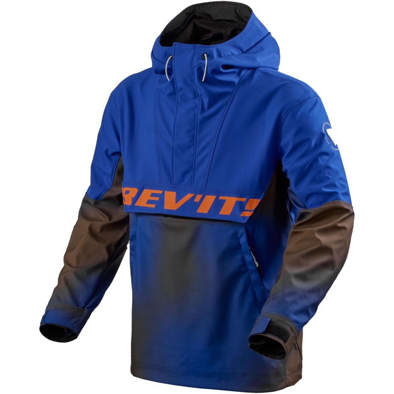 Bunda na motorku Revit Smock Photon camo-modrá