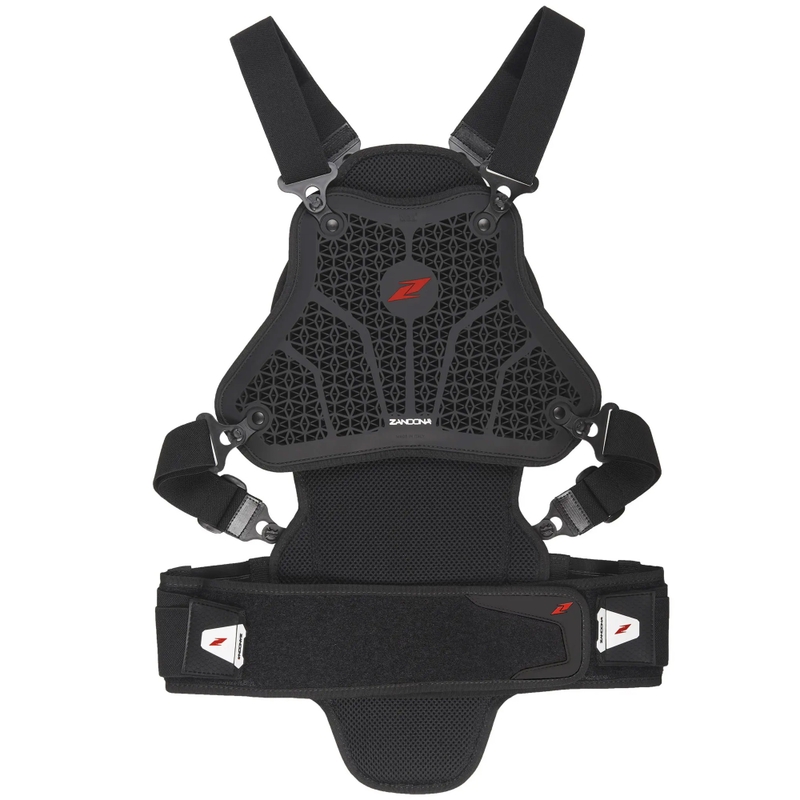 Chránič páteře a hrudníku Zandona Hybrid Armour X7 fluo žlutý 168 - 177 cm