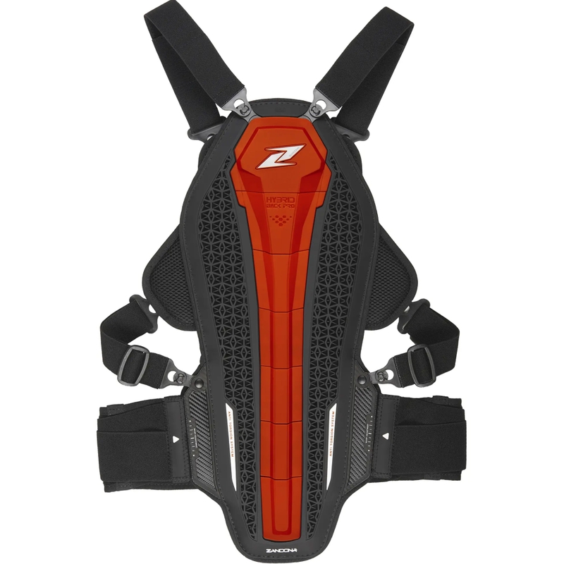 Chránič páteře a hrudníku Zandona Hybrid Armour X7 červený 168 - 177 cm