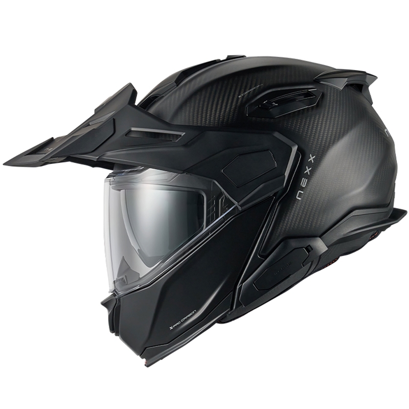 Výklopná helma na motorku Nexx X.Lifecountry Zero PRO matná černá