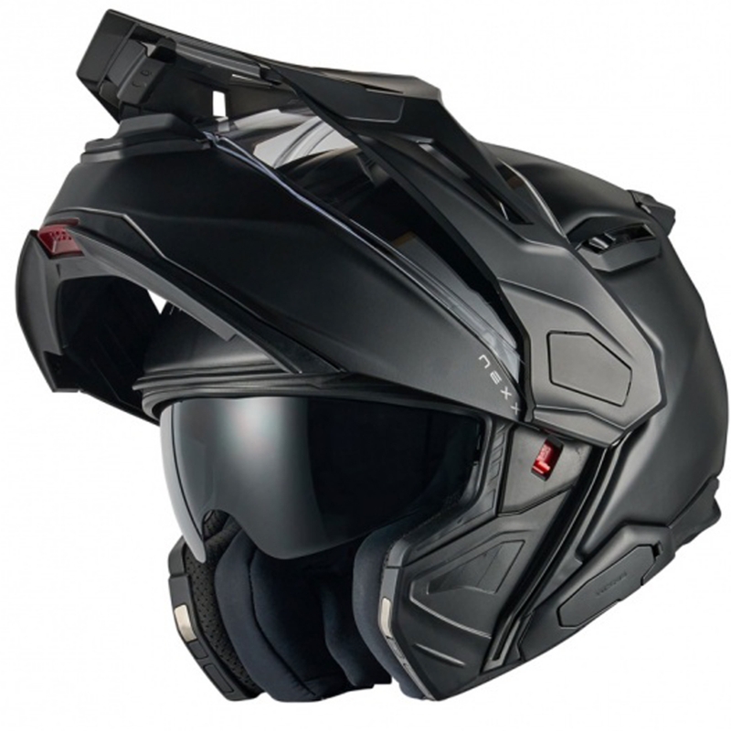 Výklopná helma na motorku Nexx X.Lifecountry Plain matná černá