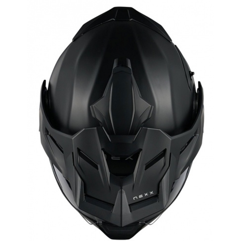 Výklopná helma na motorku Nexx X.Lifecountry Plain matná černá