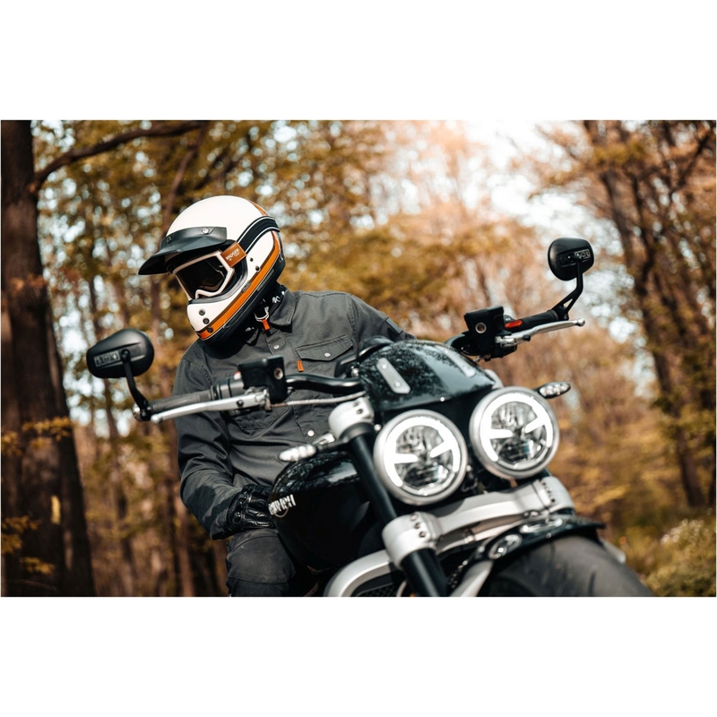 Integrální helma na motorku HJC V60 Scoby MC7 béžovo-černo-oranžovo-šedá
