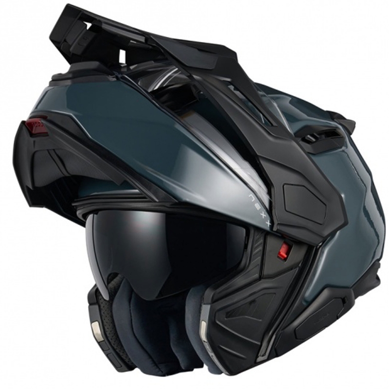 Výklopná helma na motorku Nexx X.Lifecountry Plain modrá