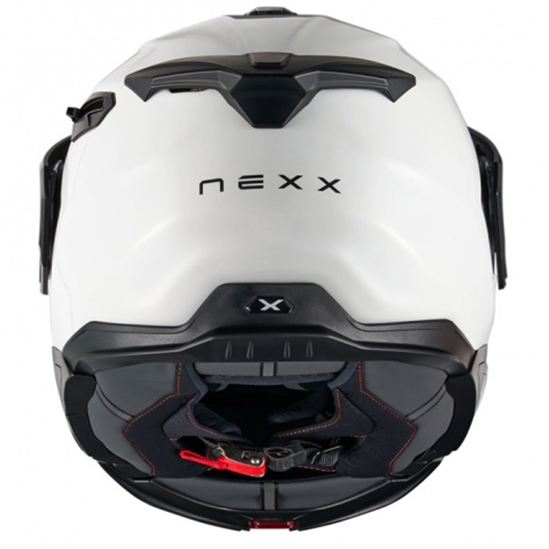 Výklopná helma na motorku Nexx X.Lifecountry Plain bílá