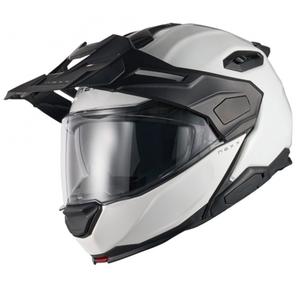 Výklopná helma na motorku Nexx X.Lifecountry Plain bílá