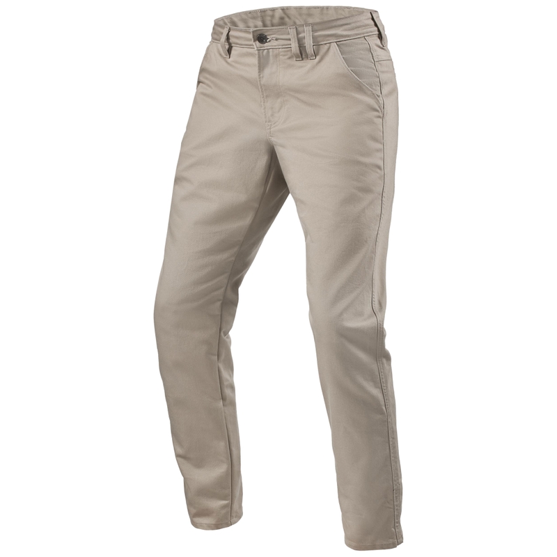 Zkrácené kalhoty na motorku Revit Chino Dean 2 Tapered pískové