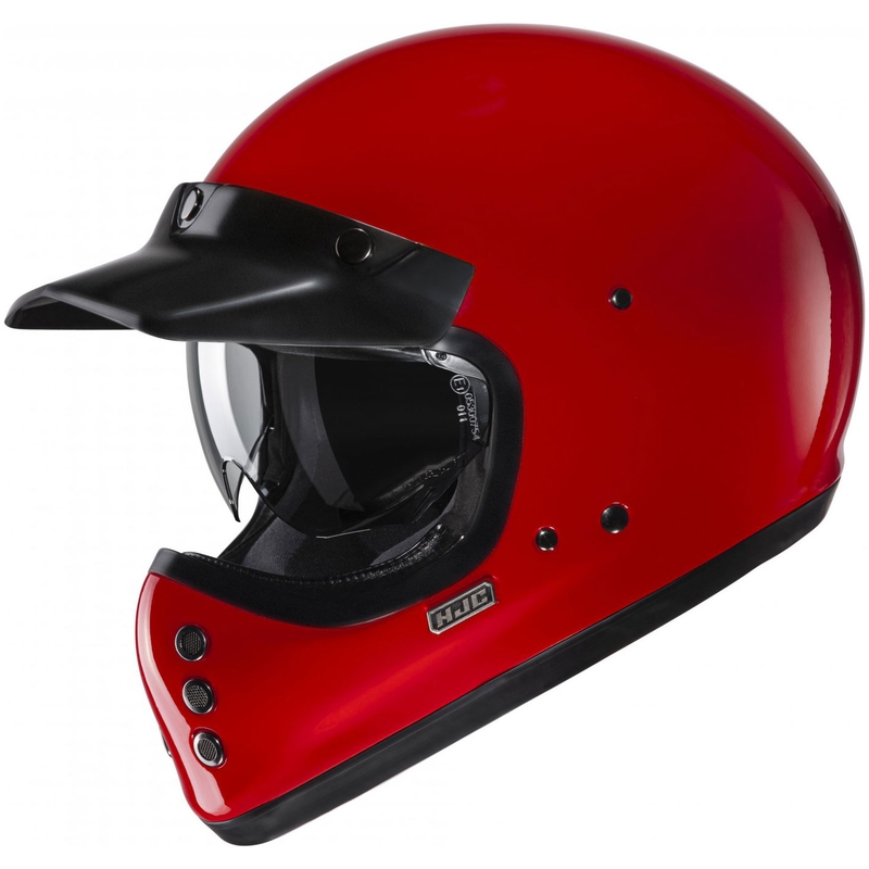 Integrální helma na motorku HJC V60 Solid deep červená