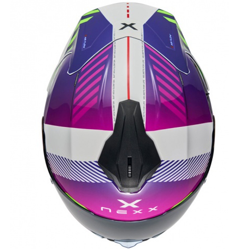 Integrální helma na motorku NEXX Y.100R Fade fialovo-bílá