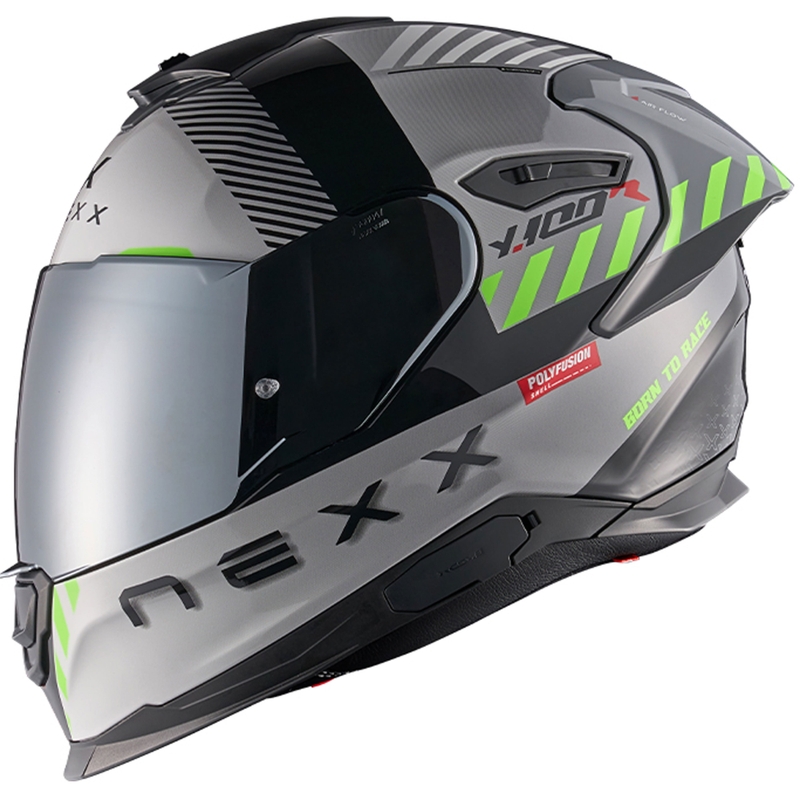 Integrální helma na motorku NEXX Y.100R Fade šedo-černá