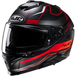 Integrální helma na motorku HJC i71 Iorix MC1SF černo-červená