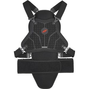 Dětský chránič páteře a hrudníku Zandona Netcube Armour X9 černý 151 - 165 cm
