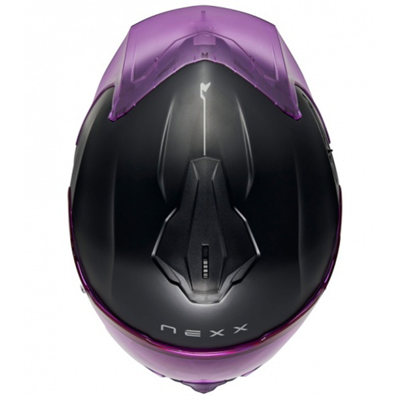 Integrální helma na motorku NEXX Y.100R Subsonic matná černo-růžová
