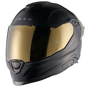 Integrální helma na motorku NEXX Y.100R Subsonic matná černo-zlatá