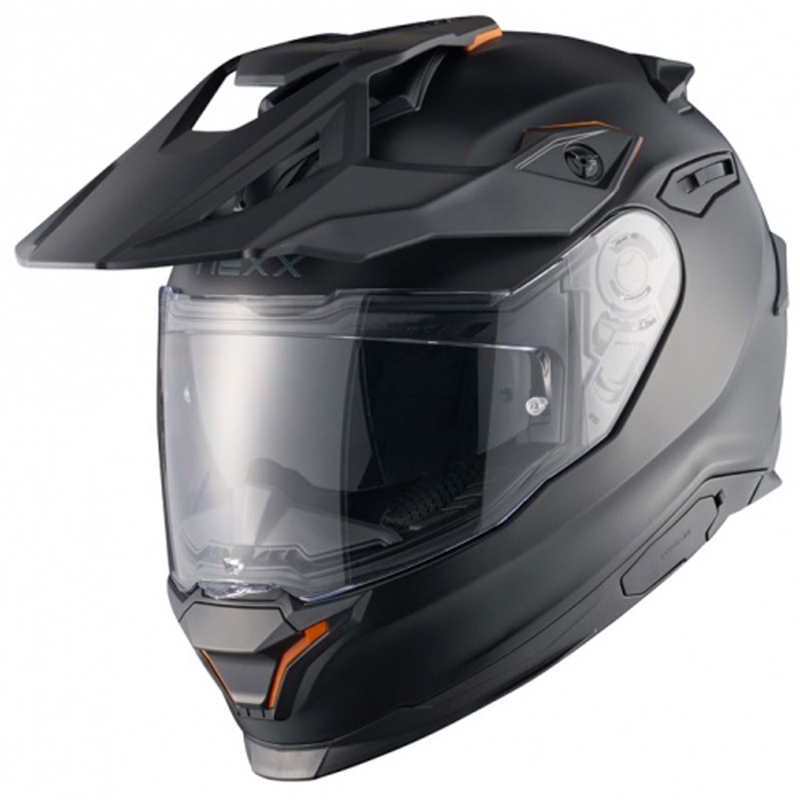 Enduro helma na motorku NEXX Y.TRAVL Plain matná černá výprodej
