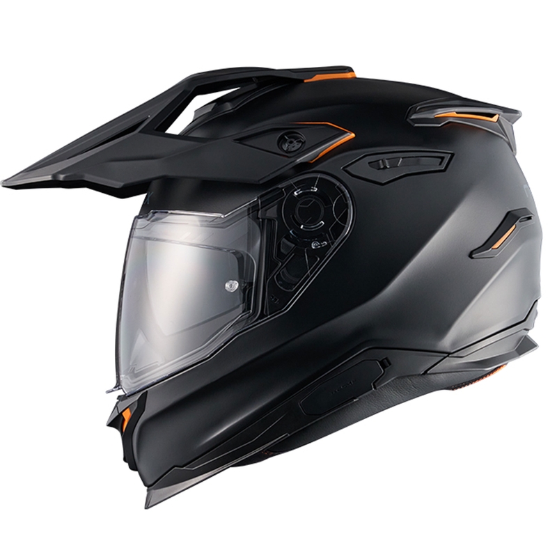 Enduro helma na motorku NEXX Y.TRAVL Plain matná černá výprodej