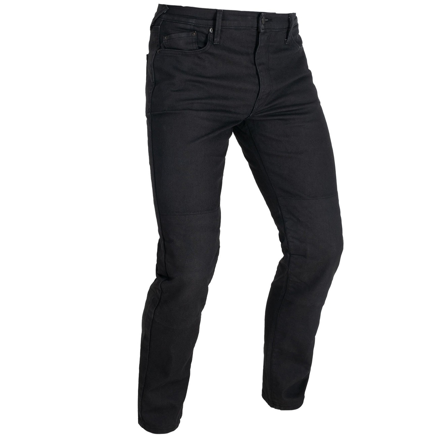 Džíny na motorku Oxford Original Approved AAA Slim Jeans černé Velikost: W32/L30