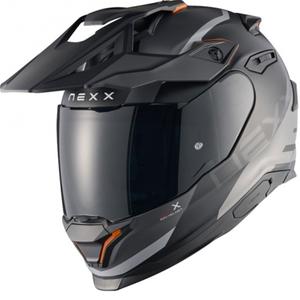 Enduro helma na motorku NEXX Y.TRAVL Quest matná černo-šedá